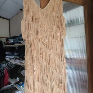 Gold Flapper Dress